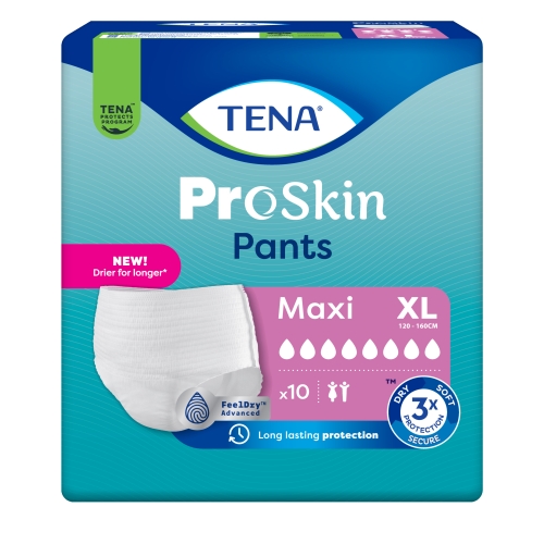 TENA Pants Maxi biksītes XL izmērs, 10 gab.