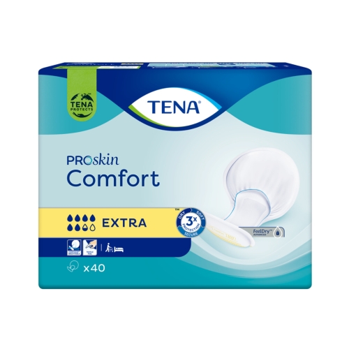 TENA COMFORT EXTRA uzsūcošās paketes, 40 gab.