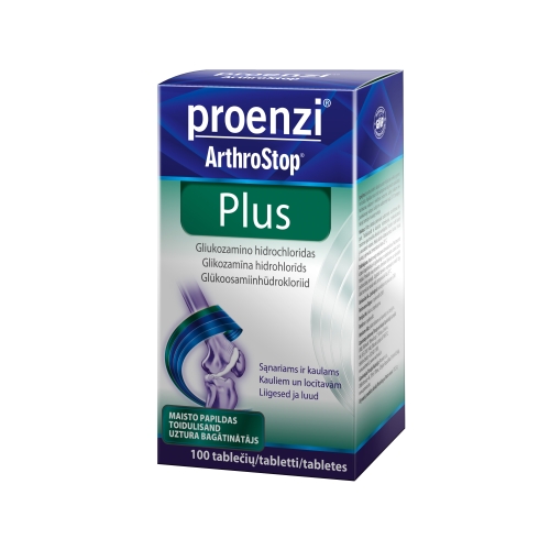 WALMARK Proenzi Arthrostop Plus tabletes, 100 gab.