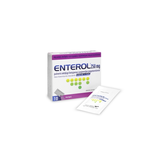 ENTEROL 250MG PULVERIS N10