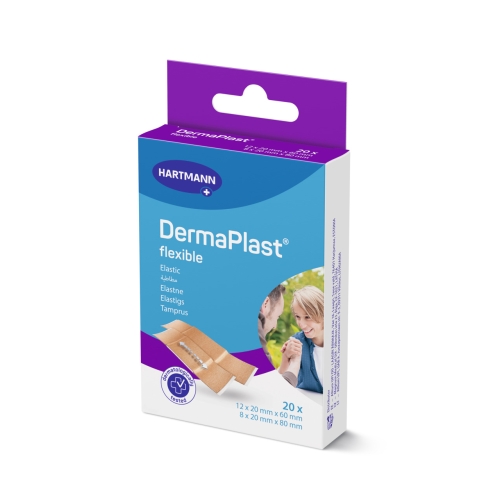 DERMAPLAST Flexible plāksteri (2.izm), 20 gab.