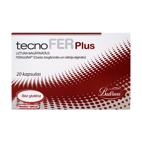 tecnoFER Plus 30mg kapsulas N20