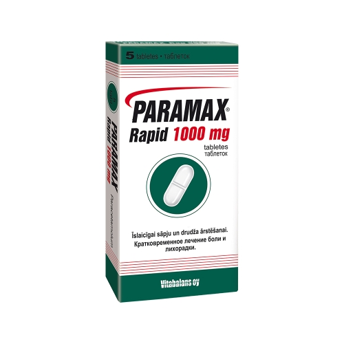 PARAMAX RAPID 1000MG TABLETES N5