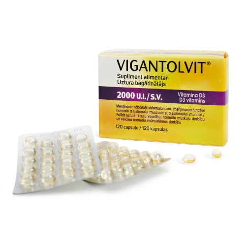 VIGANTOLVIT 2000SV kapsulas, 120 gab