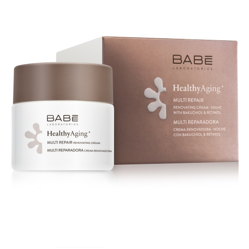 BABĒ Healthy Aging daudzfunkcionāls atjaunojošs pretgrumbu krēms (nakts), 50ml