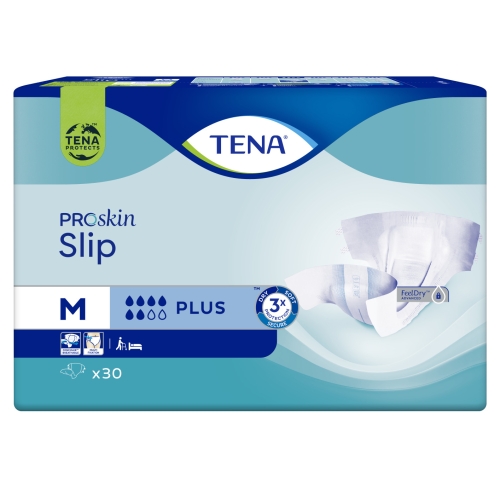 TENA Slip Plus autiņbikses, M izmērs, 30 gab.