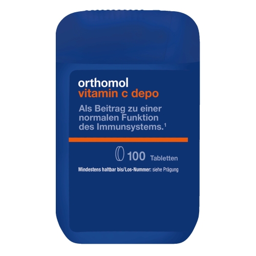 ORTHOMOL Vit C Depo tabletes, 100 gab