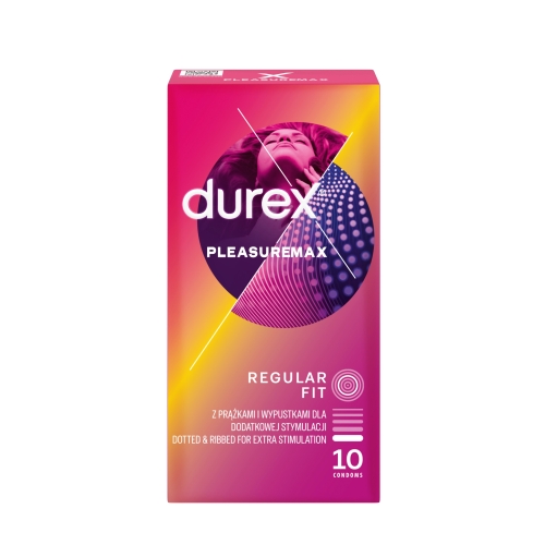 DUREX Pleasuremax prezervatīvi, 10 gab.