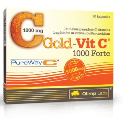 OLIMPLABS GOLD VIT. C FORTE 1000MG KAPSULAS N30