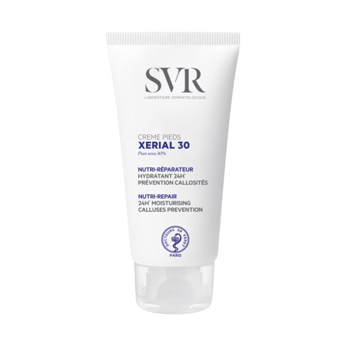 SVR Xerial 30 krēms pēdu ādai, 50 ml