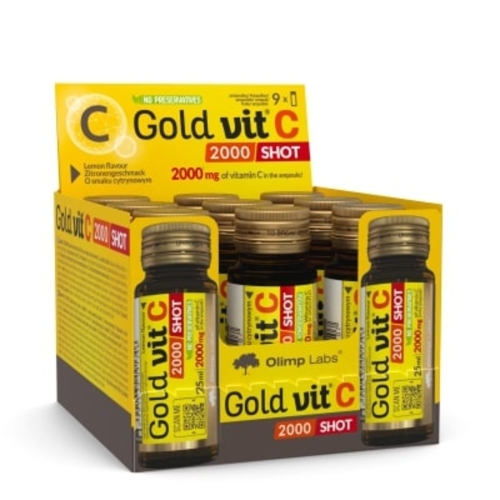 OLIMPLABS Gold Vit. C 2000 mg šoti, 25 ml x 9 gab