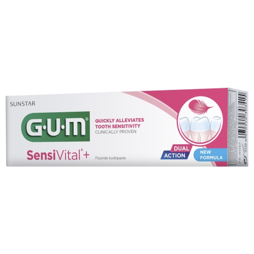 GUM® Sensivital+ zobu pasta, 75 ml