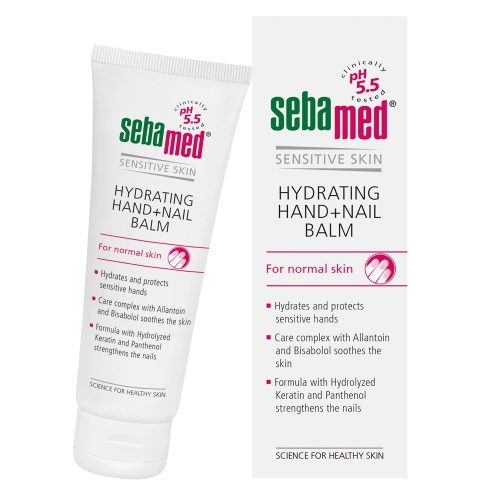 SEBAMED mitrinošs balzams rokām un nagiem, 75 ml