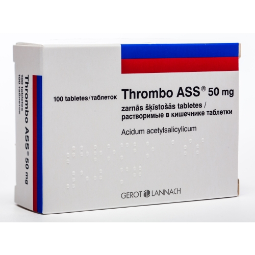 THROMBO ASS 50MG TABLETES N100