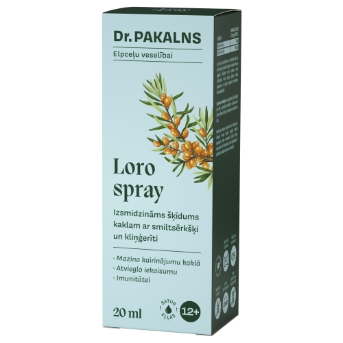 DR.PAKALNS Easy Breathe Loro sprejs, 20 ml