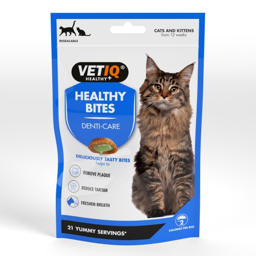 MC VETIQ DENTI-CARE CATS/KITTENS HEATHLY BITES 65G