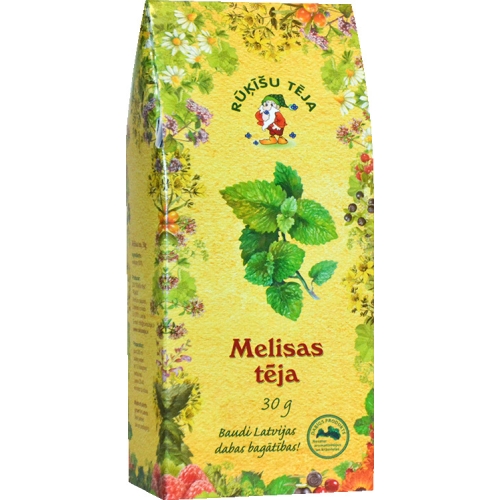 RŪĶĪŠU TĒJA MELISAS 30G