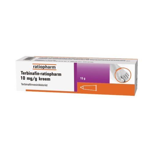 TERBINAFIN-RATIOPHARM 10 MG/G 15 G KRĒMS