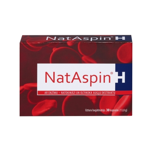 NatAspin® H kapsulas, 30 gab.