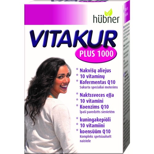 VITAKUR Plus 1000 kapsulas, 30 gab.