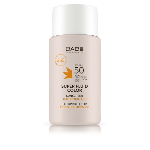 BABE Sun SPF 50+ fluīds ar toni, 50ml