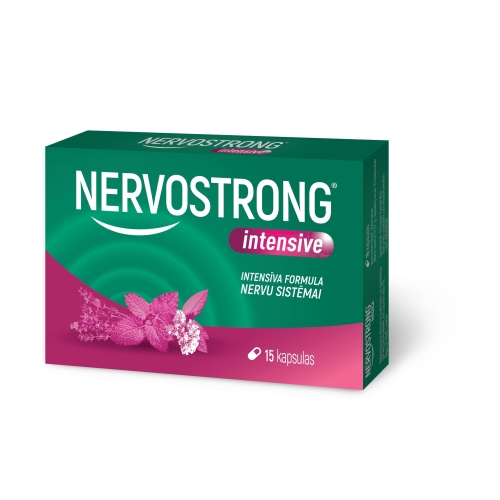 NERVOSTRONG Intensive kapsulas, 15 gab