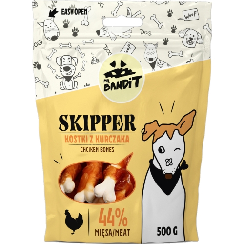 MR.BANDIT SKIPPER TĪTIE VISTAS KAULIŅI 500G