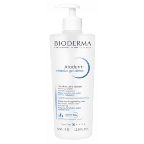 BIODERMA Atoderm Intensive gel-crème želejkrēms, 500 ml