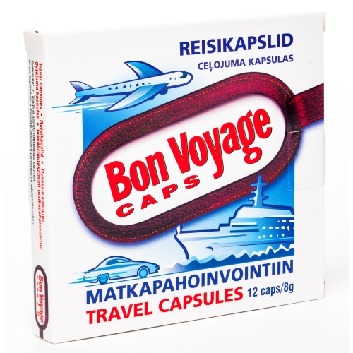 HKK BON VOYAGE 140MG KAPSULAS N12