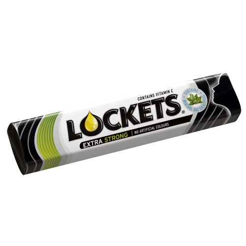 LOCKETS Extra Strong ledenes 41 g, 1 gab