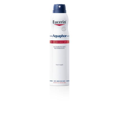 EUCERIN Aquaphor izsmidzināma ziede ķermenim, 250 ml