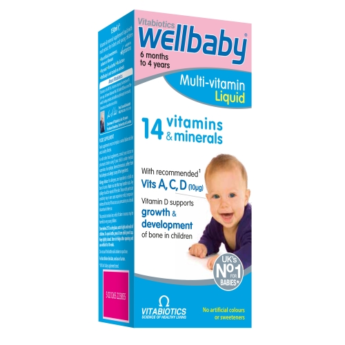 WELLBABY® šķidrums zīdaiņiem un maziem bērniem, 150 ml