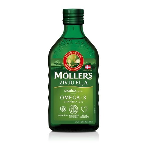 MOLLERS Zivju eļļa, 250ml