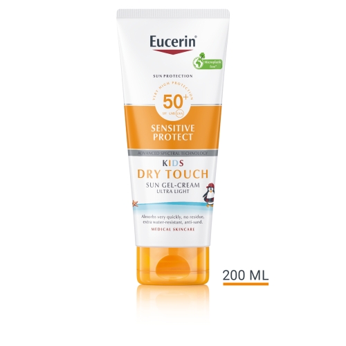 EUCERIN Sun Sensitive Protect SPF50 gēlkrēms bērniem, 200 ml