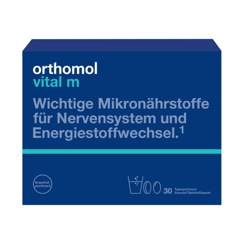 ORTHOMOL Vital M (pulveris + tabletes + kapsulas), 30 gab