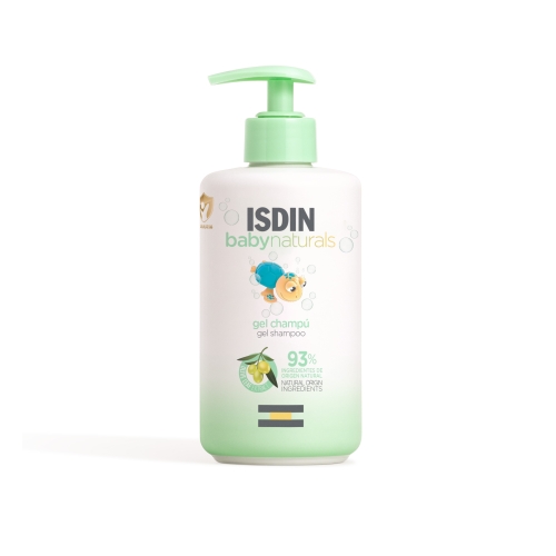 ISDIN Baby Naturals dušas gels un šampūns matiem, 400 ml