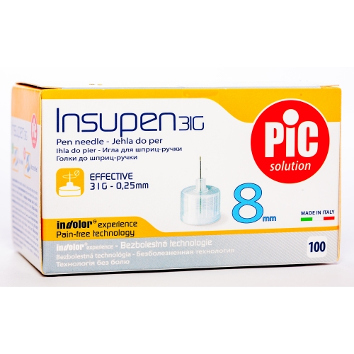 INS.ADATA INSUPEN ORIGINAL 31G N100 (8MM-0.25MM)