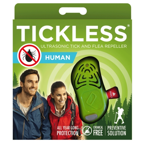 Tickless Human ultraskaņas repelenta ierīce, zaļa