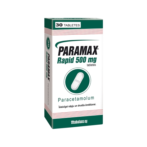 PARAMAX RAPID 500MG TABLETES N30