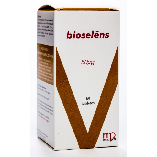 MEDPRO BIOSELĒNS 50MKG KAPSULAS N60