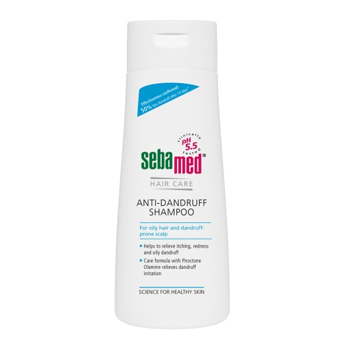 SEBAMED pretblaugznu šampūns taukainiem matiem, 200 ml