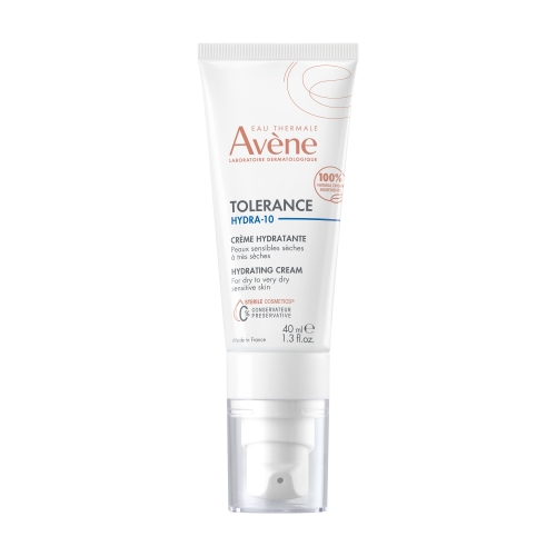 AVÈNE Tolerance Hydra-10 mitrinošs krēms sausai ādai, 40ml