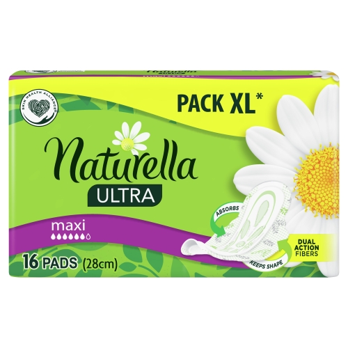 NATURELLA Ultra Maxi Duo paketes, 16 gab