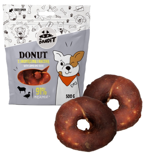 MR.BANDIT DONUT VIRTULIS AR JĒRU UN PĪLI 500G