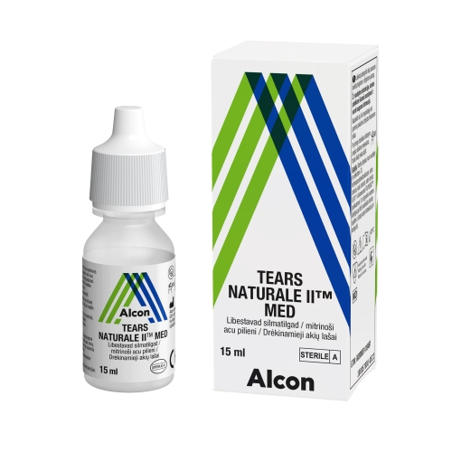 TEARS Naturale II Med acu pilieni, 15 ml