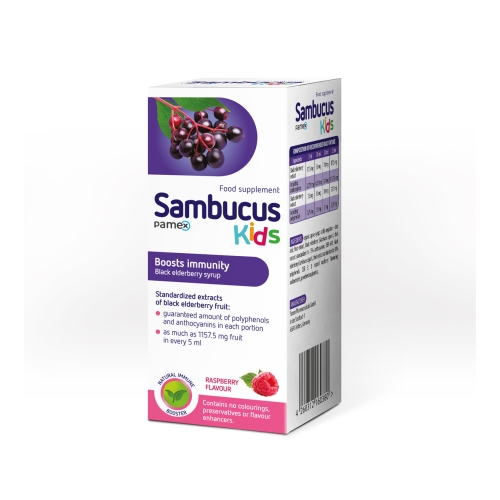 SAMBUCUS Kids sīrups, 120 ml