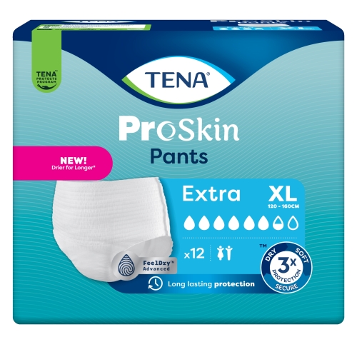 TENA Pants Extra biksītes XL izmērs, 12 gab.