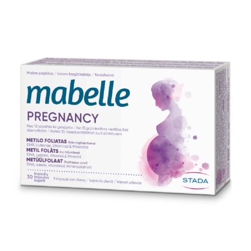 MABELLE Pregnancy kapsulas, 30 gab.