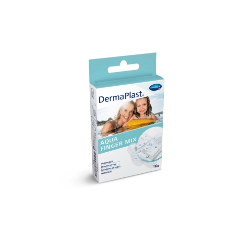 DERMAPLAST Aqua Finger Mix plāksteri, 16 gab