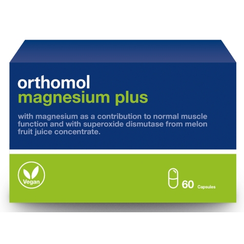 ORTHOMOL Magnesium Plus kapsulas, 60 gab